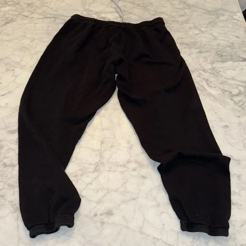 Michael Lauren Black Jogger Pants Medium - Picture 3 of 3